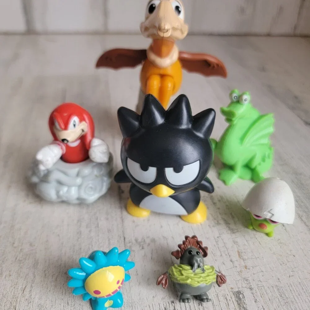 Fantasy monster dino toy figure variety set dragon knuckles penguin‎